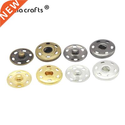 Lucia craftS 10Set/Lot MetaL PreSS StudS Sewing Button SnaP