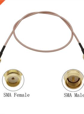 RG316 Coaxial Cable SMA Male to SMA Female Bulkhead Connecto