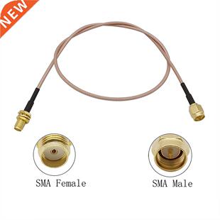 RG316 Coaxial Cable SMA Male to SMA Female Bulkhead Connecto