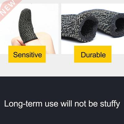 1Pair Durable Gaming Finger Sleeves Professional Flexibilit