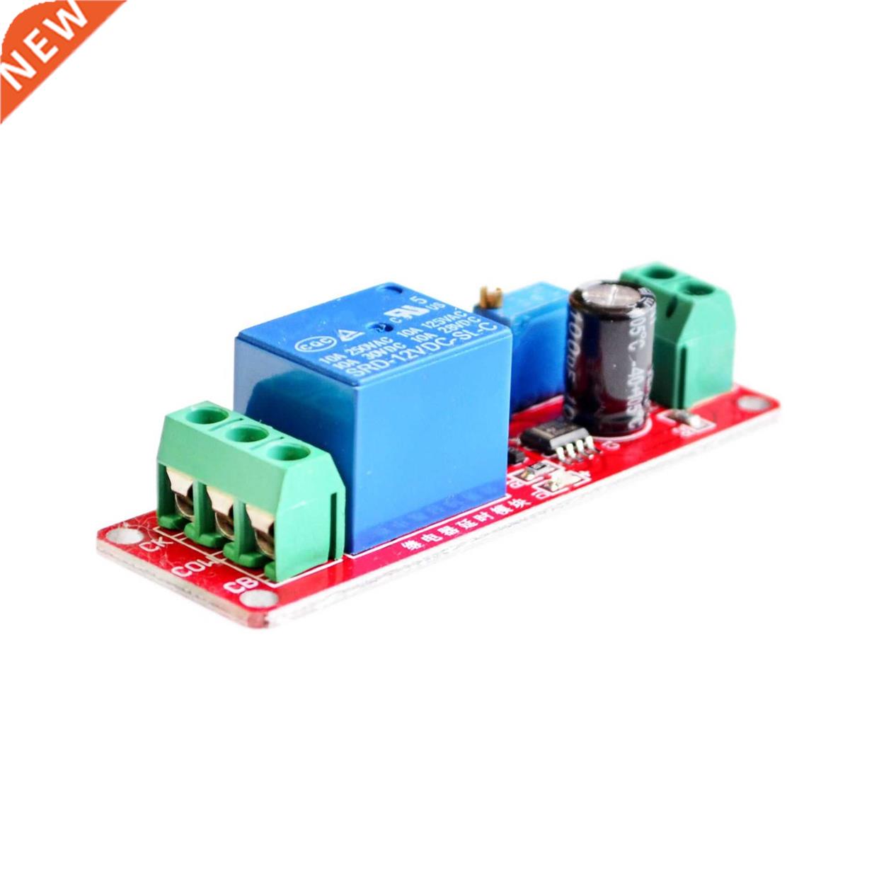 NE555 DC 12V Timer Switch Adjustable Module Time Delay