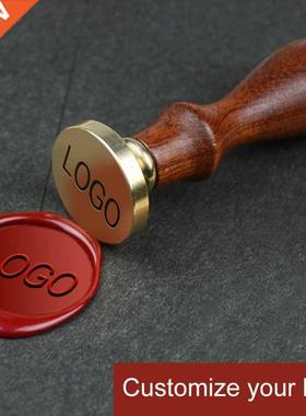 Wx Sel Stmp Privte Customize Logo Pttern Retro ntique