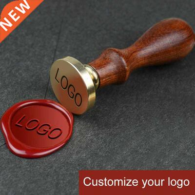 Wx Sel Stmp Privte Customize Logo Pttern Retro ntique