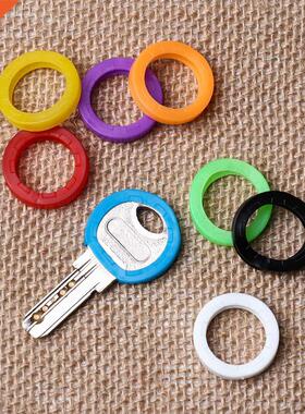 8Pcs Random Color Hollow Silicone Key Cap Covers Topper Key