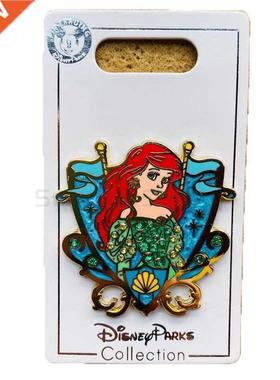 Cartoon Badges for Clothes Princess Mermaid Cute Badges