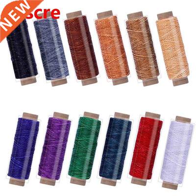 12PCS 150D Leather Waxed Thread Cord For DIY Handicraft Tool