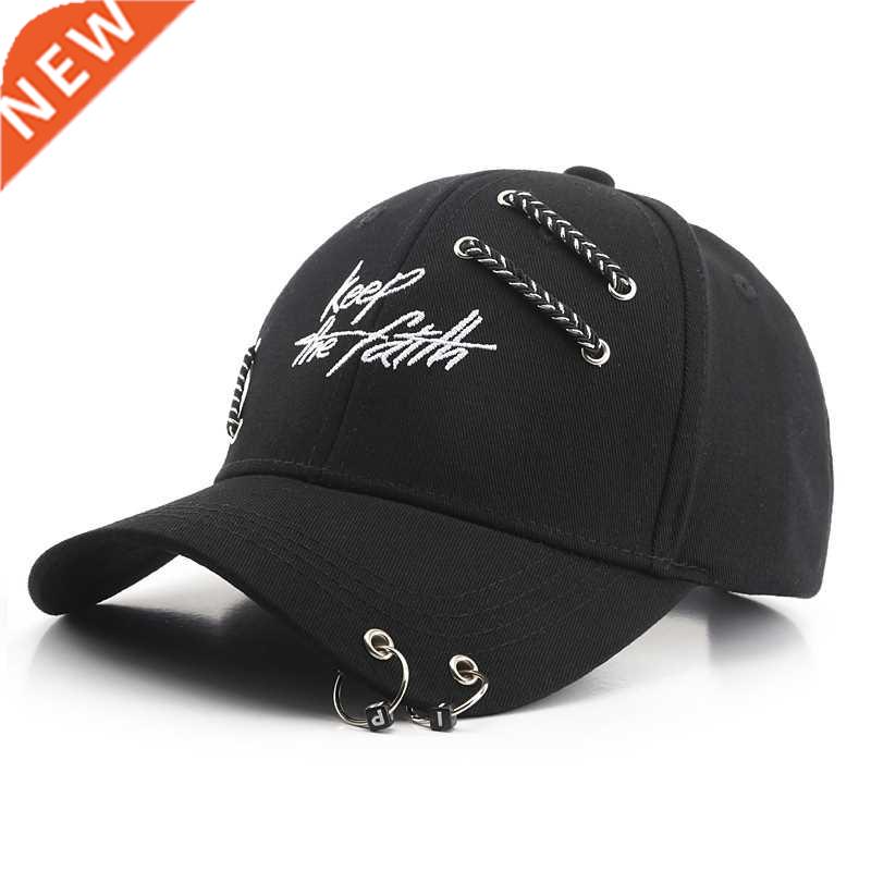 Keep The Faith Snapback Cap Man Woman Ring Chain Baseball Ha