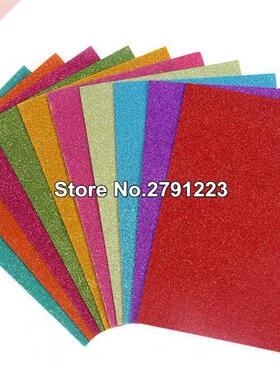 A4/A5 10pcs  Foamiran Glitters Foam Paper Kraft Sponge