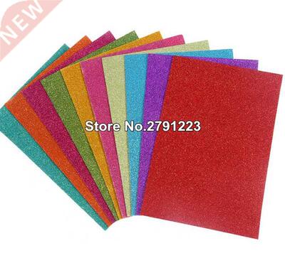 A4/A5 10pcs  Foamiran Glitters Foam Paper Kraft Sponge