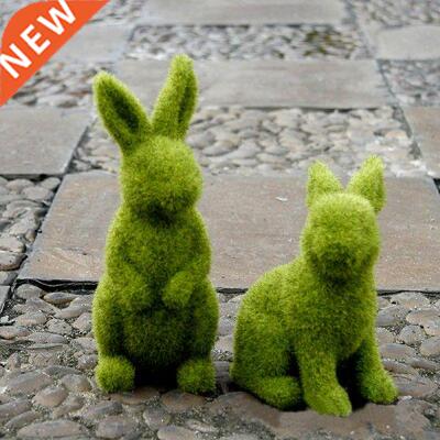 Easter Bunny Artificial Rabbit Easter Doll Resin Animal