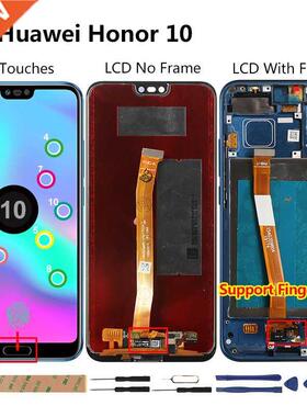 LCD Screen For Huawei Honor 10 Display With Fingerprint 10