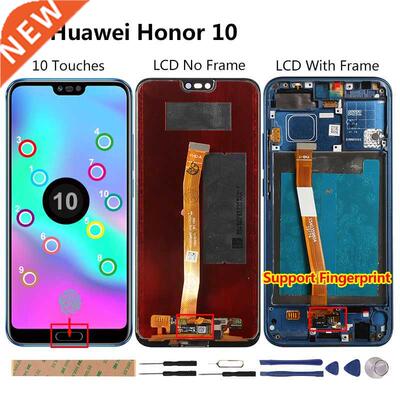 LCD Screen For Huawei Honor 10 Display With Fingerprint 10