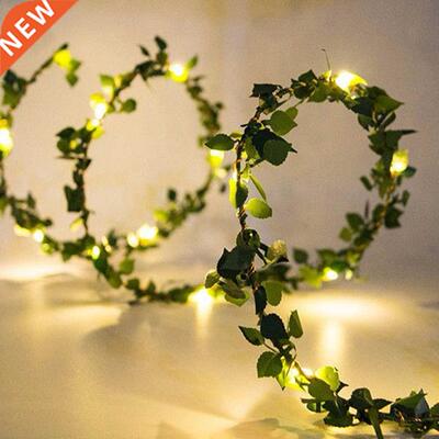 5m/2m 20LED Leaf Garland LED fairy string lights copper wire