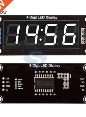 0.56 TM1637 4-digit 7 Segment Digital Tube Clock Module Dou