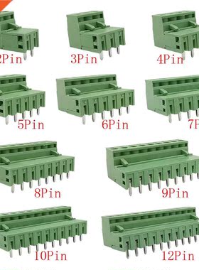 5Pair 2EDG 5.08mm PCB Screw Terminal Block Connector Plug So