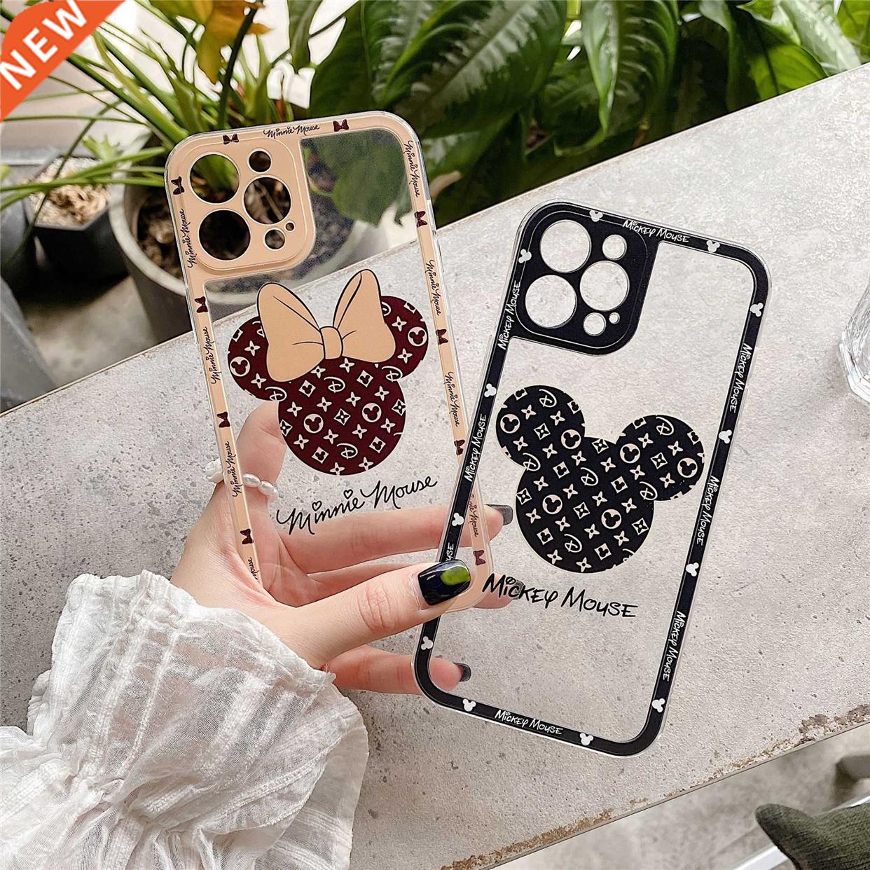 Mickey Minnie Brand Case for iPhone 13 Pro Max 12 11 Pro 7 8