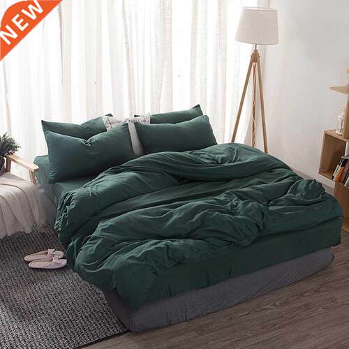 3/4pcs Nordic Style Comfortable High Quality Printing Family