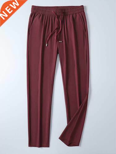 Suumer Lightweight Long Sweatpants Men Breathable Cooling Ny