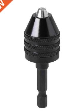 1Pc 1/4 Keyless Drill Bit Chuck Adapter Converter Quick Cha