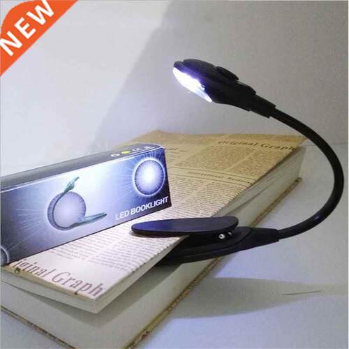 Led Book Light Mini Clip-On Flexible Bright LED Lamp Light