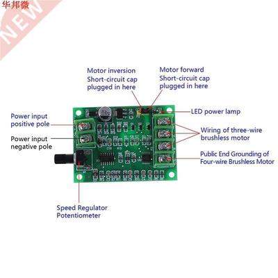 Carte de contrôleur de conducteur de moteur à courant cont