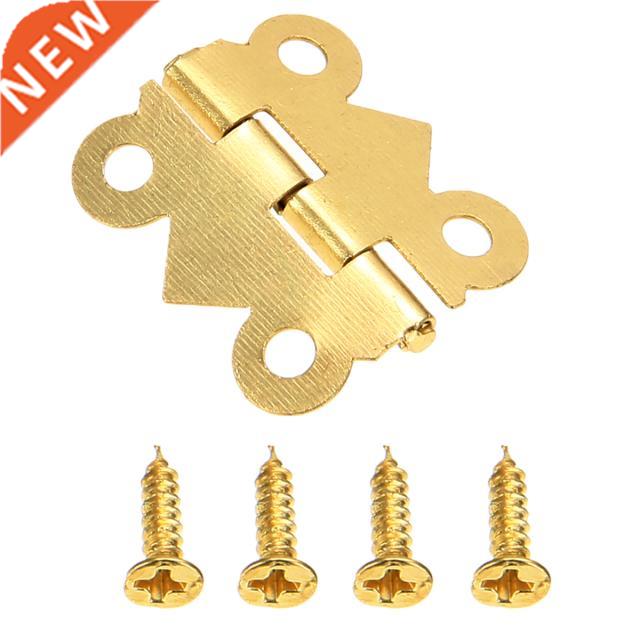 10pcs Butterfly Iron Hinges Cabinet Drawer Door Jewelry Box