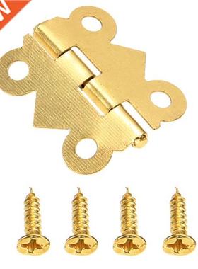 10pcs Butterfly Iron Hinges Cabinet Drawer Door Jewelry Box