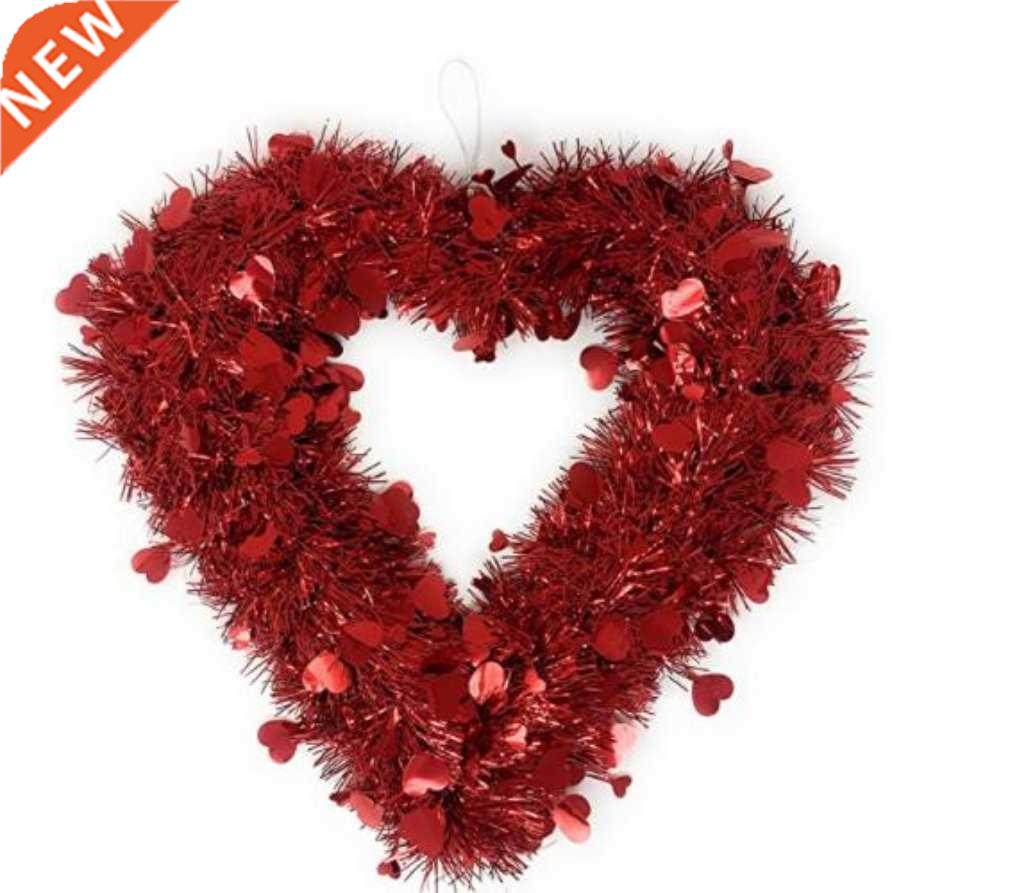 new valentines day love peach wreath garland birthday gift