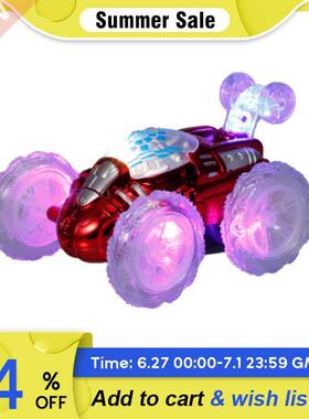 Remote Control Stunt Car RC Car Toy with Flashing LED Lights