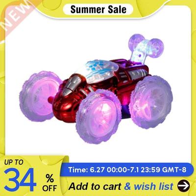 Remote Control Stunt Car RC Car Toy with Flashing LED Lights