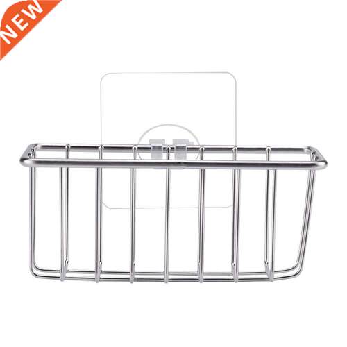 Sponge Holder Soap Drain Storage Rack Kitchen Sink Organizer