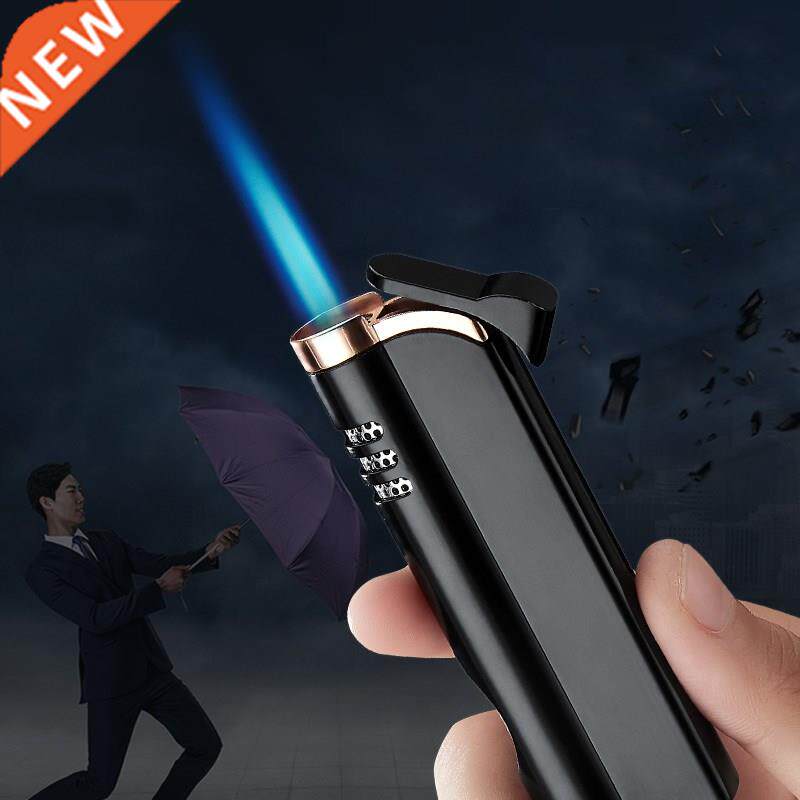 Torch Turbine Lighter Jet Blue Fire Cigar gas Lighter Cigare