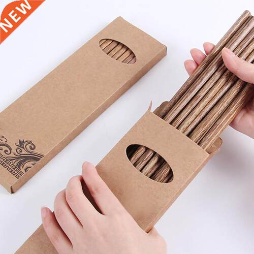 Reusable10 Pair Set Handmade Bamboo Japanese Natural Wood