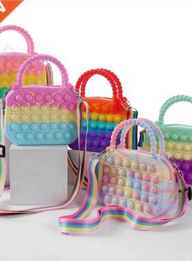 Unicorn Pop Antisress Toys Silicone Push Pop Bubble Bag Unic