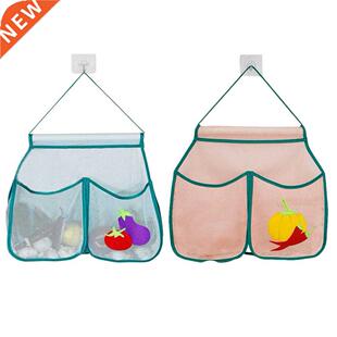 Reusable Net Bags Mesh Grocery Bags Wall-mounted Produce