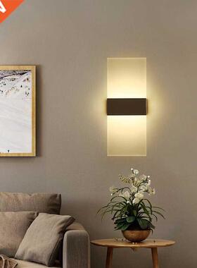 LED Fashionable Wall Lamp Bedroom Bedside Stairs Corridor Si