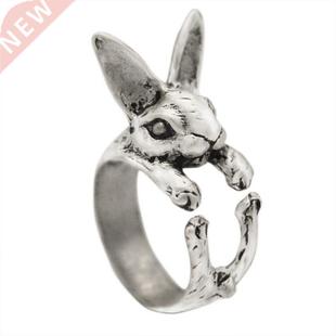 Vintage Chic Rabbit Animal Knuckle Rings for Women Girls Cha
