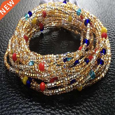 New arrival 2 piece set African belly chain waist beads Bohe