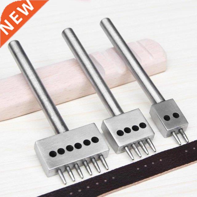 6mm Round Leather Punchng Ptch Hole Tool Row Punch (2+4+6