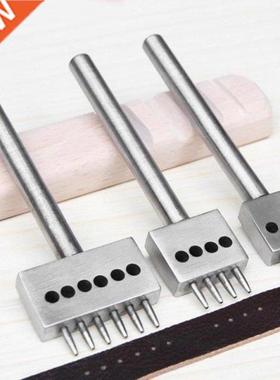 6mm Round Leather Punchng Ptch Hole Tool Row Punch (2+4+6