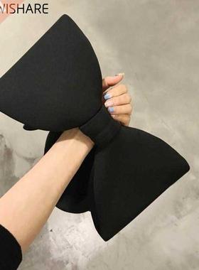 ANAWISHARE Designer Women Handbags Bow Day Clutches Bag Lad