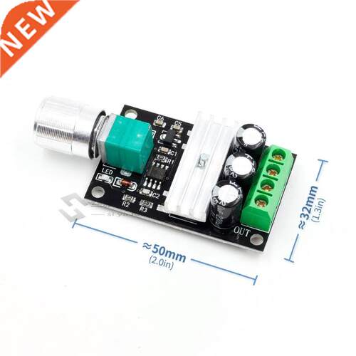 DC 6V 12V 24V 28VDC 3A 80W PWM Motor Speed Controller Regula
