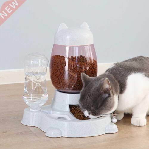 Pet Cat Automatic Drinking Water Dispenser Kitten Dog Food B