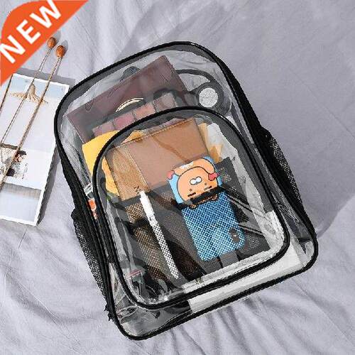 vanzlife edition of PVC transparent bag jelly bag backpack