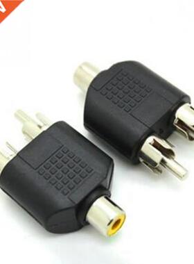 2 RCA Sockets to 3.5MM Female Phono Plug Phono AV Audio Vide