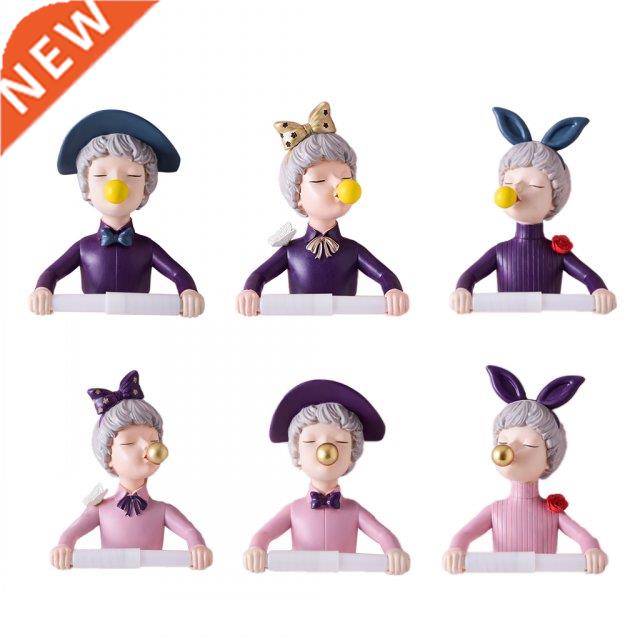 Bubble Girl Bathroom Toilet Paper Holder Lavatory Tissue Rol