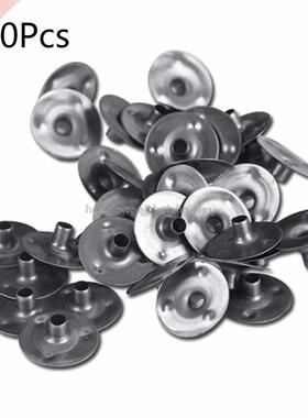 100 Pcs Durable Waxed Candles Making Metal Wick Sustainers
