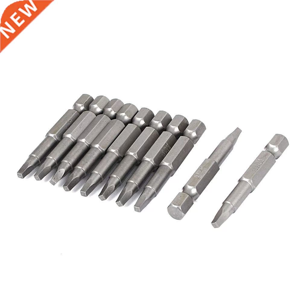 10 Pcs 50mm S1 2.5mm Square Tip Bit