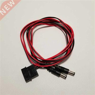 Desktop Computer host Case Mainboard ATX 4Pin Molex to 2-por