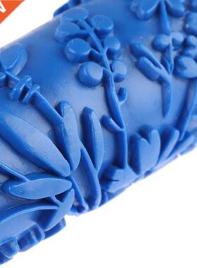 Rubber Roller Wood Grain Paint Roller Brush Patterned Wall